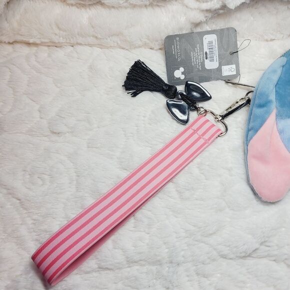 Bioworld Disney Winnie the Pooh Eeyore Figural Coin Purse Wristlet Plush New OOS - Picture 4 of 11